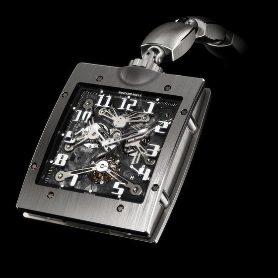 Replica Richard Mille RM 020 Manual Winding Tourbillon Pocket Watch